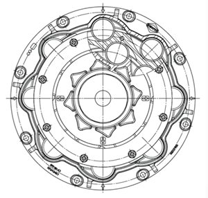 CENTAFLEX-TIR diagram drawing
